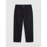 LC Waikiki Baggy Fit Erkek Çocuk Gabardin Pantolon (S6) - Black - -- - 7 - 8 Yaş