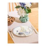 LC Waikiki Baskılı Porselen Servis Tabağı 28 cm, Karışık Baskılı