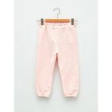 Lc Waikiki Beli Lastikli Basic Kız Bebek Jogger Eşofman Alt - Pembe Melanj - 6 - 9 Ay