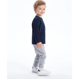 LC Waikiki Beli Lastikli Erkek Bebek Eşofman Alt - Grey Melange - 9 - 12 Ay