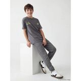 LC Waikiki Beli Lastikli Erkek Çocuk Jogger Eşofman Altı (S6) - 7 - 8 Yaş - Dark Grey
