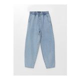 LC Waikiki Beli Lastikli Mom Fit Kadın Jean Pantolon