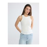 LC Waikiki Beyaz Halter Yaka Fitilli Kadın Atlet