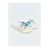 LC Waikiki Beyaz Lilo ve Stitch Baskılı Kız Çocuk Terlik