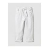 LC Waikiki Beyaz Regular Fit Erkek Çocuk Gabardin Pantolon