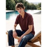 LC Waikiki Bordo Regular Fit Armürlü Erkek Gömlek - XL