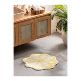 LC Waikiki Çiçek Figürlü Soly Özel Tasarım Pelüş Banyo Paspası 65x65 cm