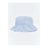 LC Waikiki Çiçek Nakışlı Kız Bebek Bucket Şapka (S6)