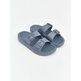 LC Waikiki Çift Bantlı Erkek Çocuk Terlik (S6) - Sky Blue