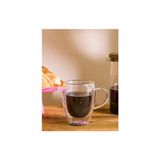 LC Waikiki Çift Cidarlı Cam Kupa 350 ml - 010 - Siyah - 1,2 lt