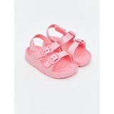 LC Waikiki Cırt Cırtlı Kız Çocuk Sandalet (S5) - Pink
