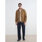 LC Waikiki Classic Kahverengi Dik Yaka Erkek Ceket - M - Camel