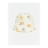 LC Waikiki Ekru Erkek Bebek Bucket Şapka