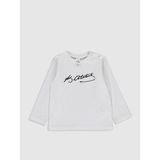 LC Waikiki Erkek Bebek Bisiklet Yaka T-shirt - 12 - 18 Ay - Beyaz