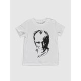 LC Waikiki Erkek Bebek Bisiklet Yaka T-Shirt - 6 - 9 Ay - Beyaz