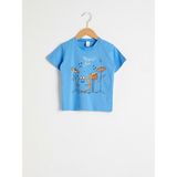 LC Waikiki Erkek Bebek T-Shirt - 12 - 18 Ay - Mavi