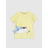 LC Waikiki Erkek Bebek T-Shirt - 12 - 18 Ay - Sarı