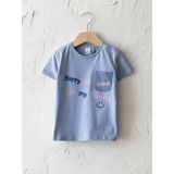 LC Waikiki Erkek Bebek Tişört - 9 - 12 Ay - Açık Mor