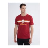 LC Waikiki Esse Collection Kırmızı Standart Kalıp Galatasaray Baskılı Erkek Pijama Takım