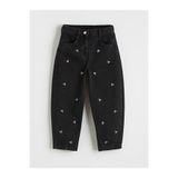 LC Waikiki ESVAB • Modern & Seçkin Balloon Fit Nakışlı Kız Çocuk Jean Pantolon