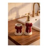 LC Waikiki Fiyonk Figürlü Seramik Banyo Seti 2 li (W6)