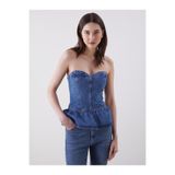 LC Waikiki Freezen Store'dan I Straplez Roba Yaka Jean Bluz