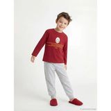 LC Waikiki Galatasaray Baskılı Erkek Çocuk Pijama Takım (S6) - Kırmızı - 2 - 3 Yaş