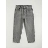LC Waikiki Gri Beli Lastikli Loose Fit Erkek Çocuk Jean Pantolon - Dark Grey - 8 Yaş