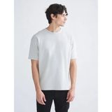 LC Waikiki Gri Bisiklet Yaka Kısa Kollu Erkek Sweatshirt - M