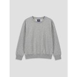 Lc Waıkıkı Gri Bisiklet Yaka Uzun Kollu Kız Çocuk Sweatshirt