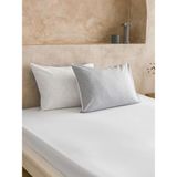 LC Waikiki Gri Desenli Yastık Kılıfı 2 Li 50X70 cm (S6) - Yeşil