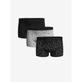 LC WAIKIKI Gri Standart Kalıp Pamuklu Esnek Erkek Boxer 3'lü
