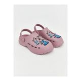 LC Waikiki GÜLİS GİYİM'DEN Pembe Lilo & Stitch Baskılı Kız Çocuk Plaj Sandaleti
