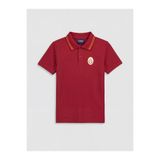 LC Waikiki GÜLİS GİYİM'DEN YENİ SEZON Kırmızı Polo Yaka Galatasaray Baskılı Erkek Çocuk Tişört