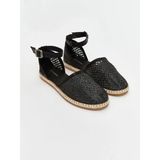 LC Waikiki Hasır Örgülü Kız Çocuk Babet (S5) - Black