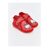 LC Waikiki Hera Fashion'dan Kırmızı Baskılı Kız Bebek Panduf