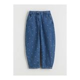LC Waikiki Indigo Balloon Fit Kız Çocuk Jean Pantolon