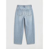 LC Waikiki İndigo Barrel Fit Kadın Jean Pantolon