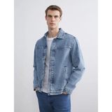 LC Waikiki Indigo Rahat Kalıp Erkek Jean Ceket - 2XL