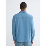 Lc Waikiki Indigo Regular Fit Erkek Jean Gömlek - İndigo