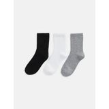 LC Waikiki Kadın Soket Çorap 3 Lü (W6) - 39 - Black