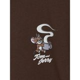 LC Waikiki Kahverengi Tom & Jerry Baskılı Kadın Tişört