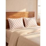 LC Waikiki Kalp Desenli Yastık Kılıfı 2 Li 50X70 cm (W6) - Renkli