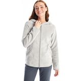 LC Waikiki Kapüşonlu Düz Uzun Kollu Kadın Pelüş Pijama Üst (W4) - Gri - XS