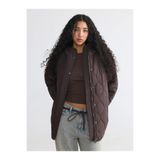 LC Waikiki Kapüşonlu Kapitone Oversize Kadın Şişme Mont (W6)