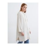 LC Waikiki Kapüşonlu Oversize Kadın Tunik (S6)