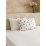 LC Waikiki Karışık Çilek Baskılı Pamuklu Yastık Kılıfı 2 Li 50X70 cm (S6) - Renkli