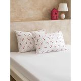 LC Waikiki Karışık Desenli Pamuklu Yastık Kılıfı 2 Li 50X70 cm (S6) - Renkli