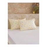 LC Waikiki Karışık Desenli Pamuklu Yastık Kılıfı 2 Li 50X70 cm (S6)