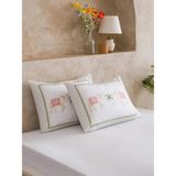 LC Waikiki Karışık Fil Baskılı Pamuklu Yastık Kılıfı 50X70 cm 2 Li (S6)